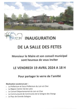 INAUGURATION SALLE  DES FETES