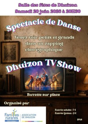 SPECTACLE DE DANSE